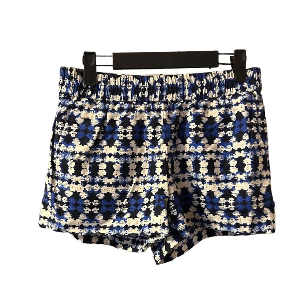 J.CREW LINEN BLEND PULL ON BOARDWALK SHORTS